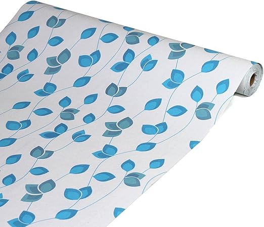 Amazon Com Yifely Blue Leaf Decorative Tabletop Protect Paper