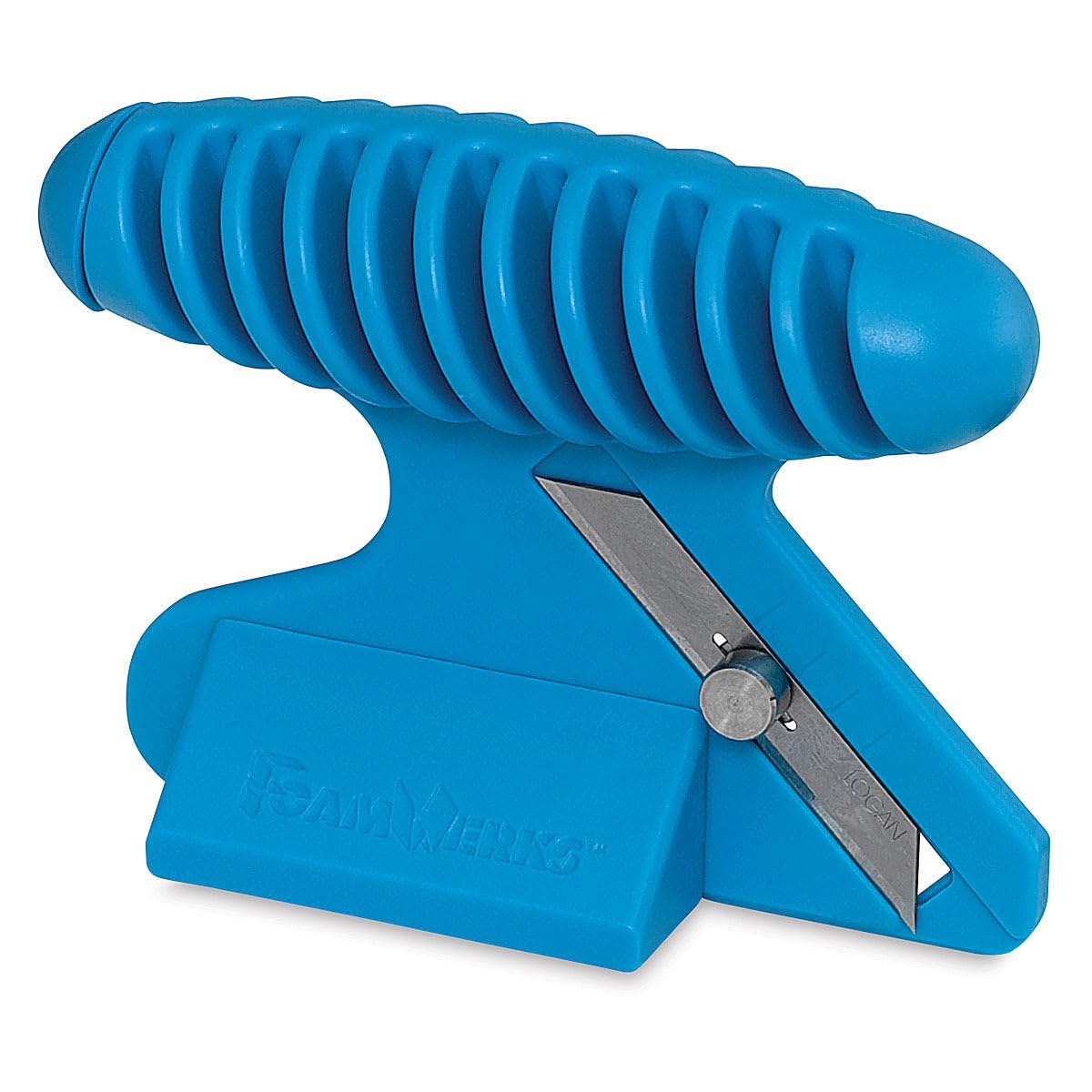 Logan WC-6010 Foam Werks Foam Cutting Tool, Straight/Bevel - Blue