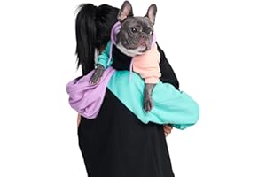 Spark Paws Human Hoodie - Premium Quality, Buttery Soft, Superior Comfort and Fit, Calming Fleece Interior, Suitable for All Styles – Cyber Color Block - L