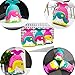 Moonmo Toddler Kids Waterproof Pre School Bag Cute 3D Animal Children School Backpack (Mermaid Rose)
