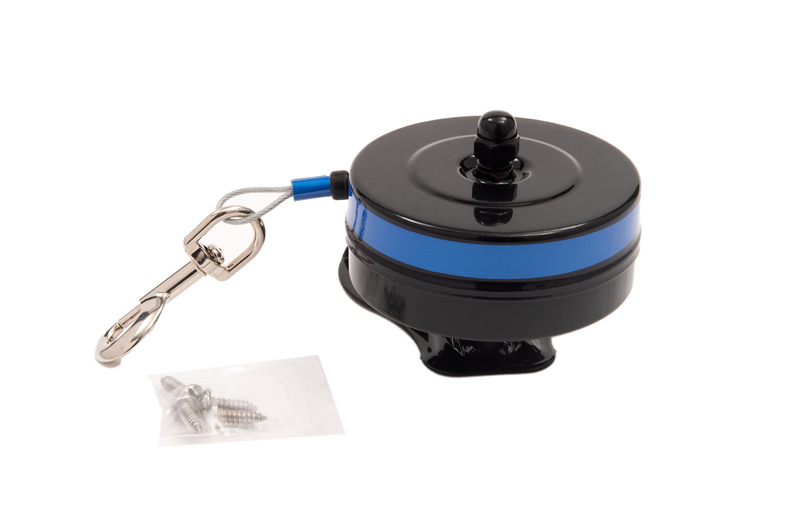 Lixit Bracket Mount and Stake Retractable Leash Tie Outs for Dogs (Bracket, Medium)