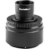 Starboosa Telescope Camera Adapter Mount for Full-Frame mirrorless Nikon Z Series - with 1.25 inch T Adapter - for Telescope Prime Focus and Photography