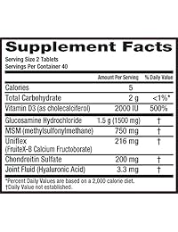 Suplemento Move Free Advanced Plus MSM y vitamina D, 120 unidades, 11878, 1, 1
