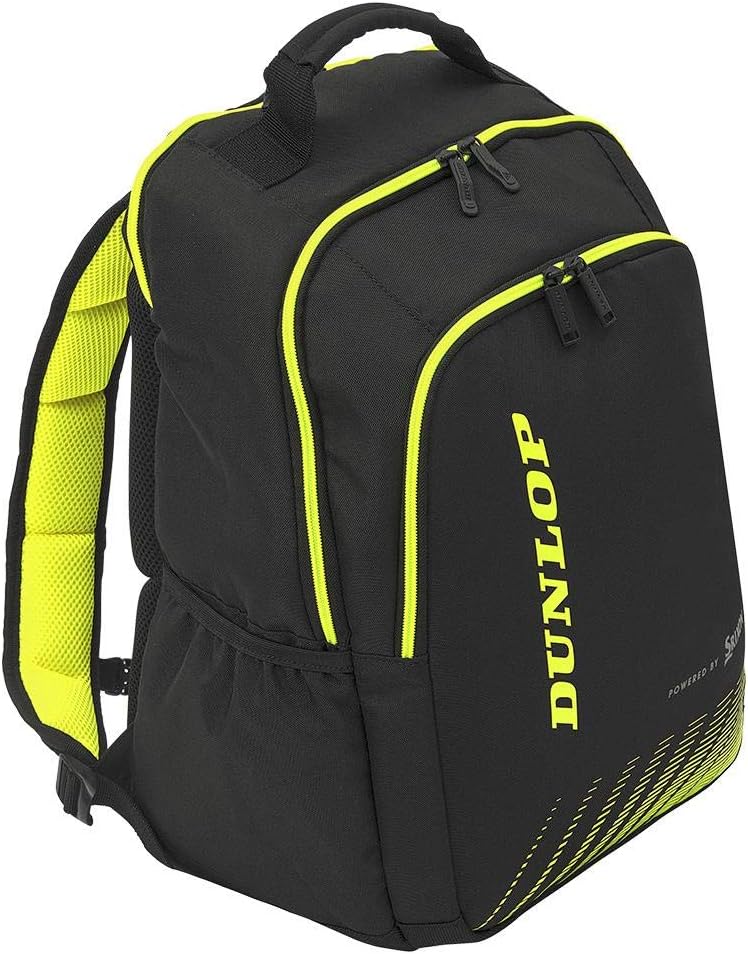 Dunlop Sports SX Performance Tennis Backpack, Black/Yellow : Sports & Outdoors