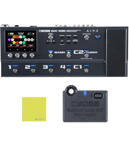 Amazon.com: Boss GX-100 Guitar Multi-effects Pedal + Boss BT-Dual