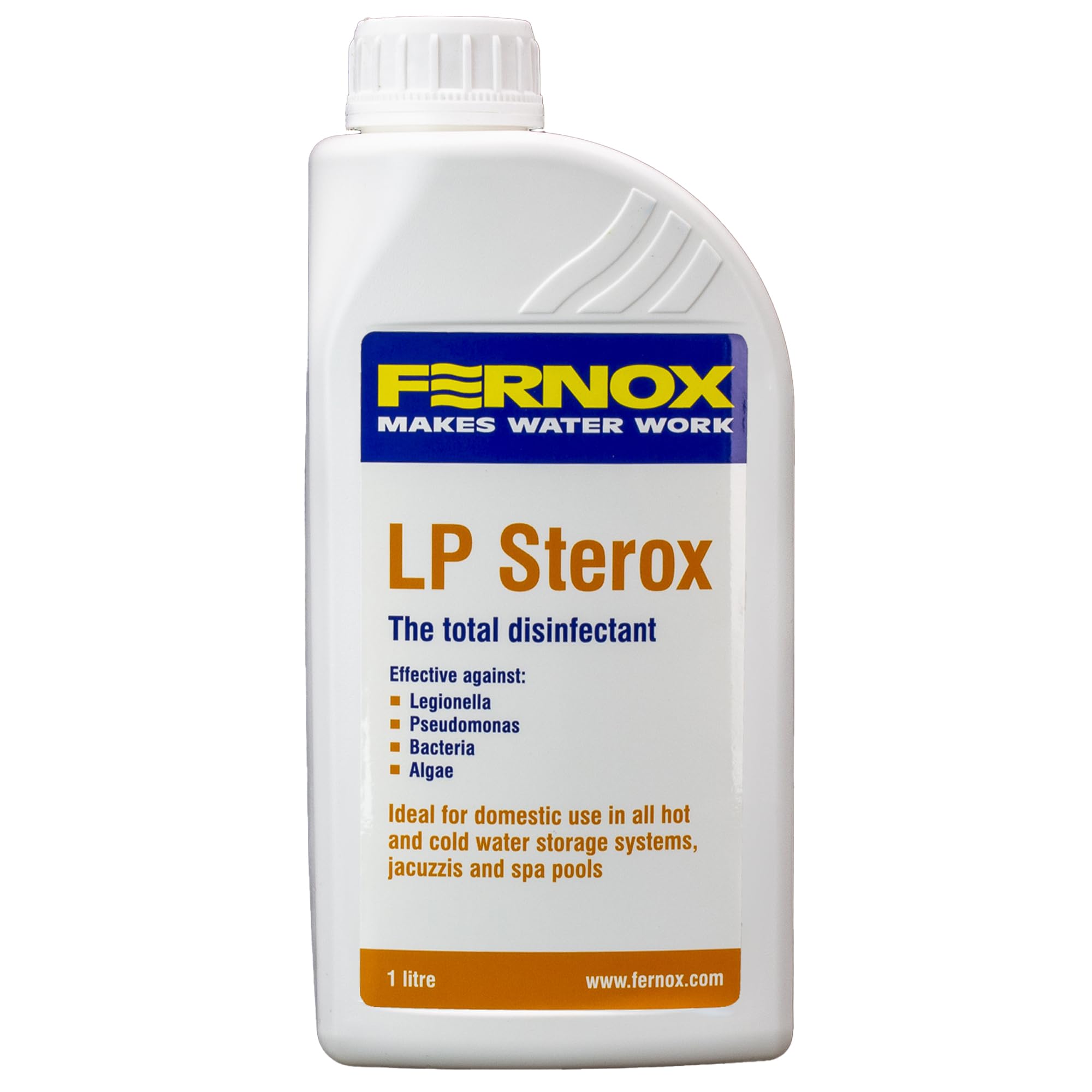 Kudos-Trading - Fernox LP Sterox 1l Bottle Accurate and Easy to Use Water Treatment Ideal for Legionella and Pseudomonas Bacteria Algae Test Quick Results Disinfection