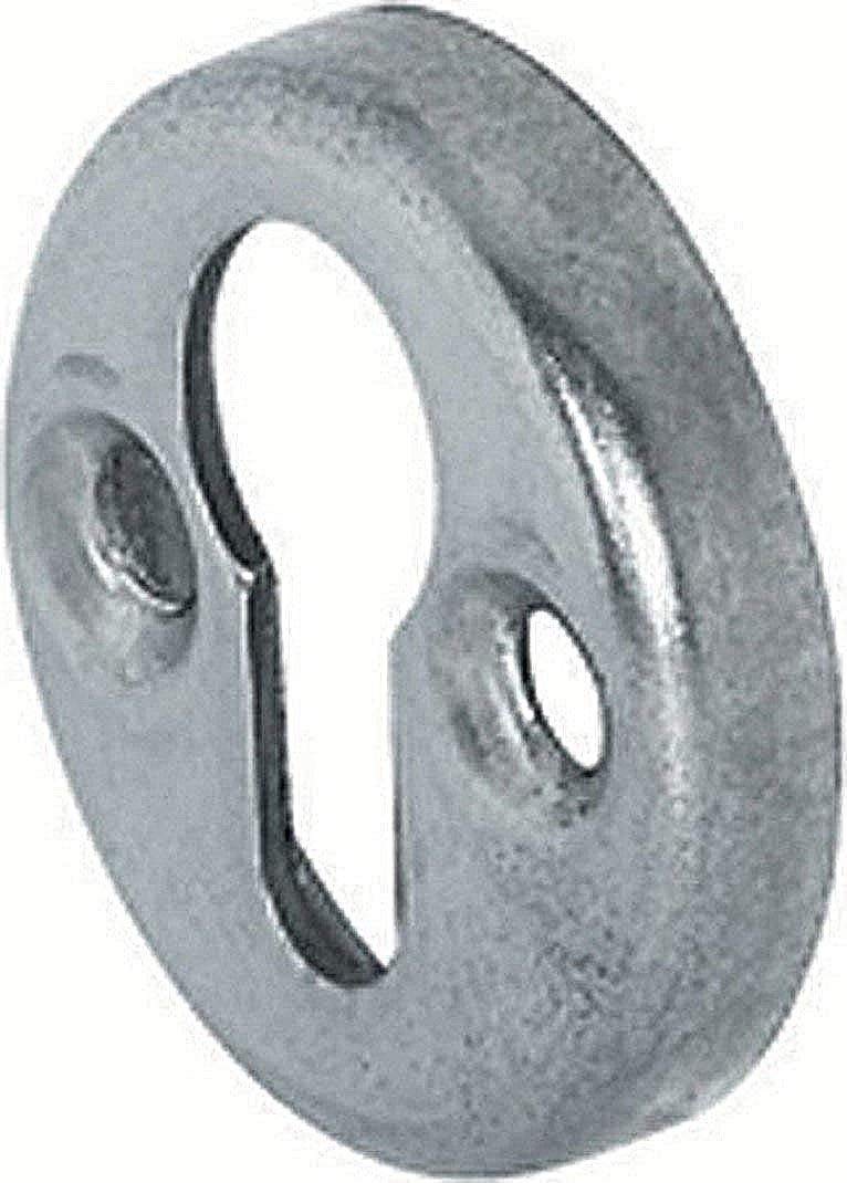 Pack of 2 x Strong heavy duty Flush Keyhole Slotted Shelf Mirror Bracket Hanger Joiner C090