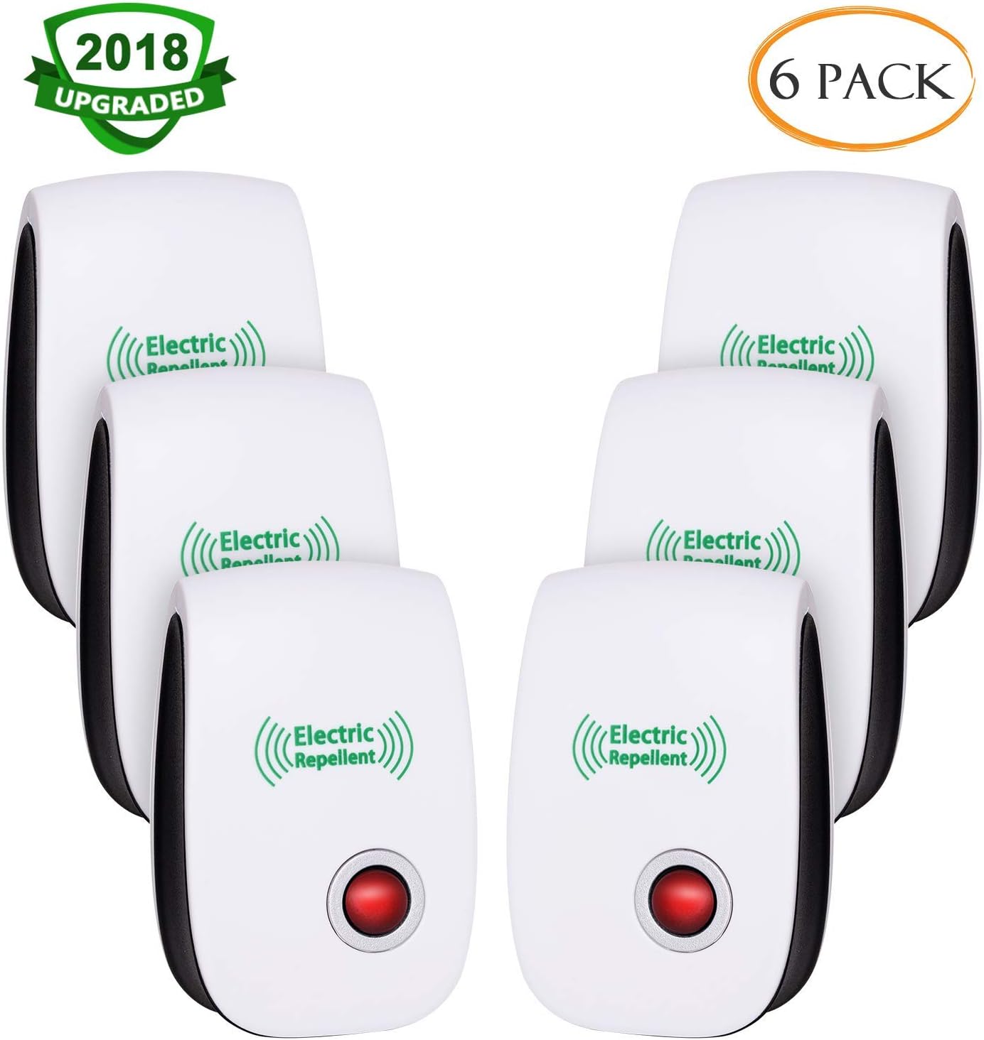 Ultrasonic Plug in Device - Electronic Portable Pet Sаfe - Еlectromagnetic Waves Ultrasound Control - Rеpеllent for Micе Rаts Mоsquitos Spidеrs Rоdents Insеcts - Indoor/Outdoor