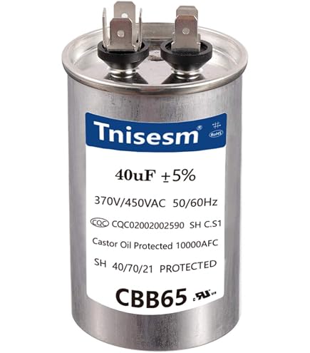 Condensateur Démarrage Moteur CD60 - 130-156uF 250V - Pour Compresseurs, Climatiseurs, Machines