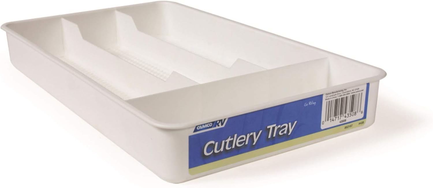 Cutlery Tray Silverware Tray RV Drawer Organizer