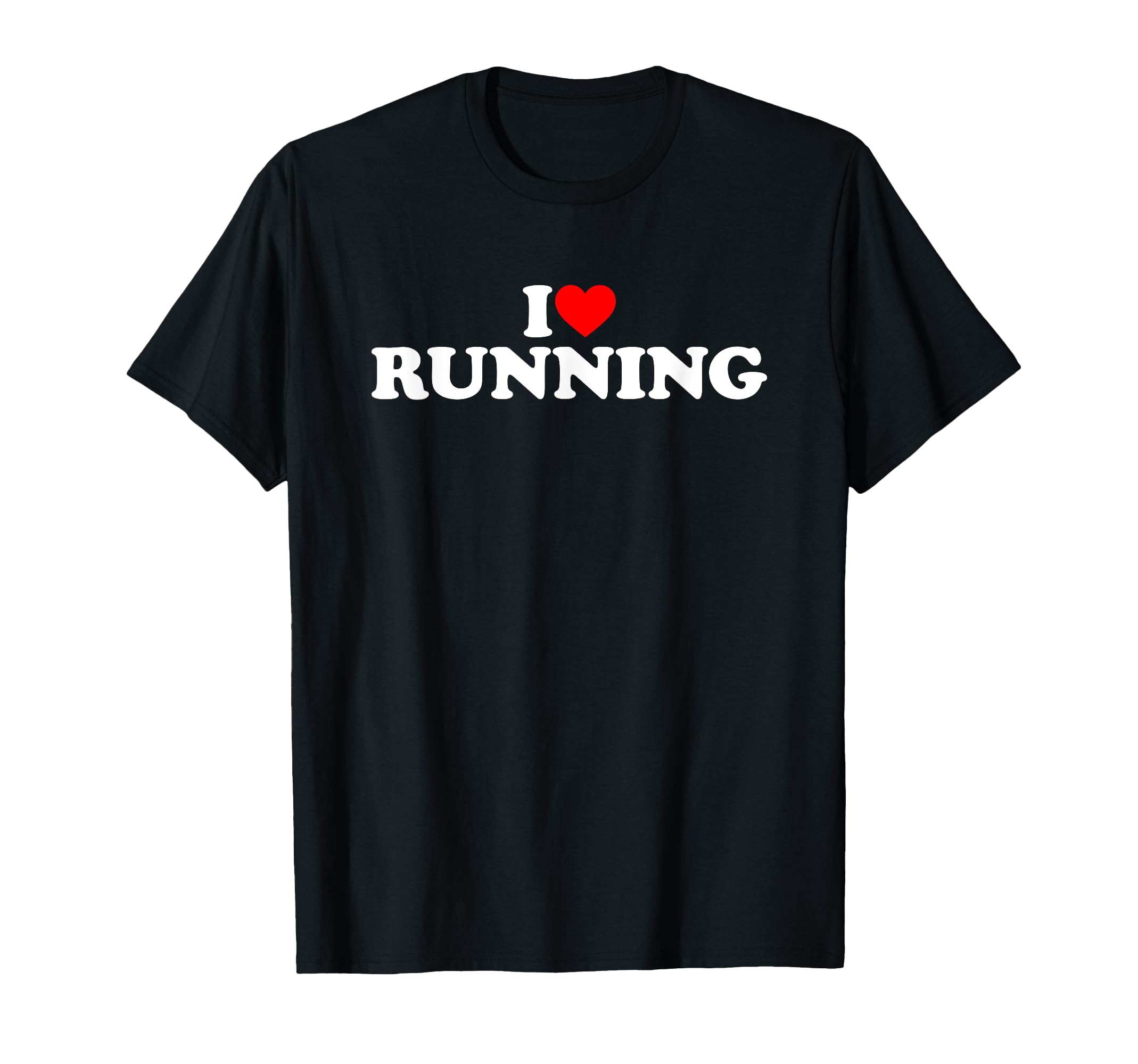 Photo 1 of I Love Running Shirt Running Lover Shirt I Heart Running T-Shirt L 