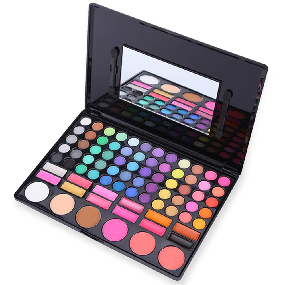 78 Color Eyeshadow Palette, Ksndurn 3 in 1 Makeup Palette