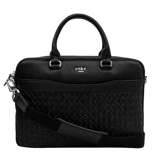 Eske Paris Clover Leather Laptop Bag Amazon.in Electronics