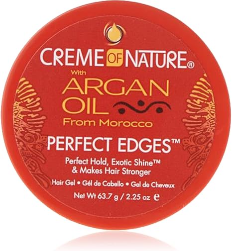 Creme Of Nature Argan Oil Perfect Edge Hair Gel 63 7 G Amazon Co