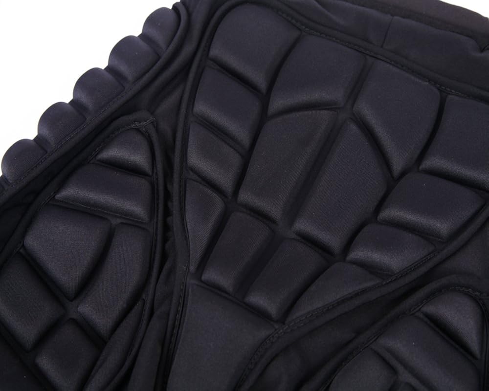 3D Padded Protective Shorts Hip Butt EVA Pad Short Pants Heavy Duty Gear Guard: Clothing