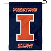 College Flags & Banners Co. Illinois Fighting Illini New Logo Garden Flag