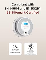 X-Sense SC07-WX Wi-Fi Smoke CO Alarm Replaceable Battery Smart App Security view 2