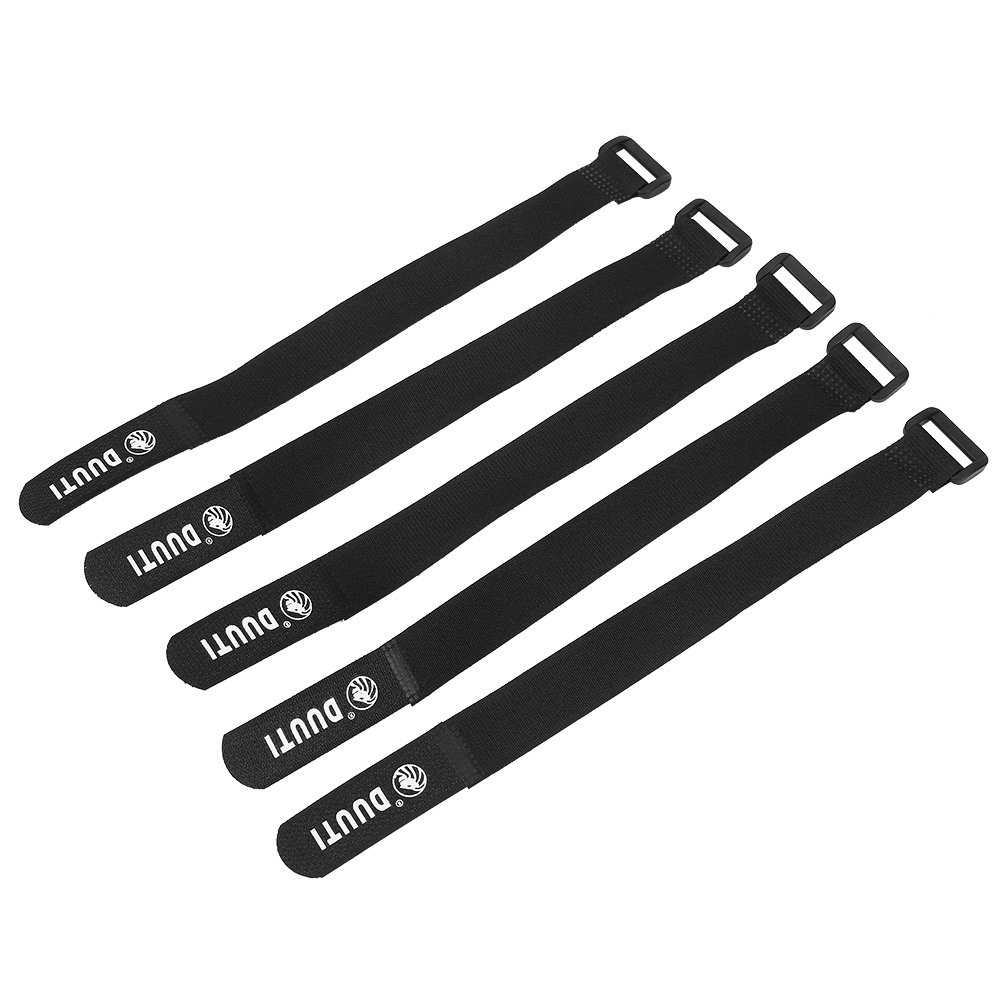 Tbest ycle Handlebar Strap,5Pcs/Set DUUTI Sports Cycling Riding Adjustable Nylon ycle Handlebar Tie Straps Hot(Black)