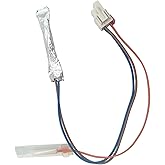 6615JB2005H Refrigerator Defrost Temperature Sensor Assembly Fits for LG Kenmore Fridge/Freezer, Temp Sensor Replaces 6615JB2005M,1266868,AP4438477,PS2451792,EAP2451792 etc