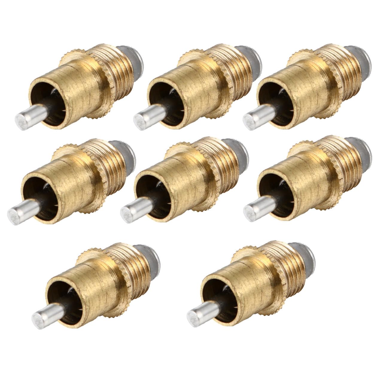 20pcs Pet Water Bottle Accessory - Pet Water Bottle Nozzle Outlet Replacement Parts, Copper Drinking Spout for Chinchillas Guinea Pig Rabbits