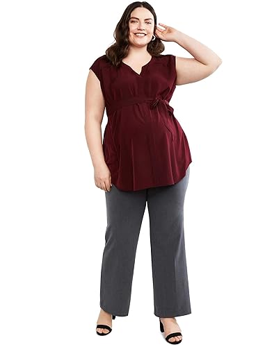 Motherhood Maternity Women's Plus Size Bi-Stretch Secret Fit Belly