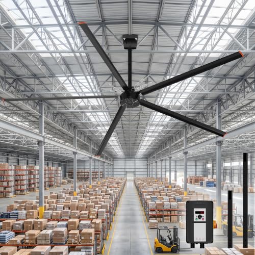 Breezary 144 Inch HVLS Ceiling Fan