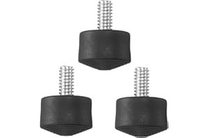 PATIKIL Rubber Foot Spike, Universal Anti-Slip 1/4 Inch Thread Rubber Tripod Foot Spikes for Monopod Legs Pad Replacement Par