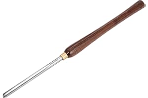 IMOTECHOM 1/2-Inches HSS Bowl Gouge Lathe Chisel Wood Turning Tools with Round Plastic Box and Hanging Bag