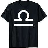 Libra Zodiac Sign T-Shirt T-Shirt