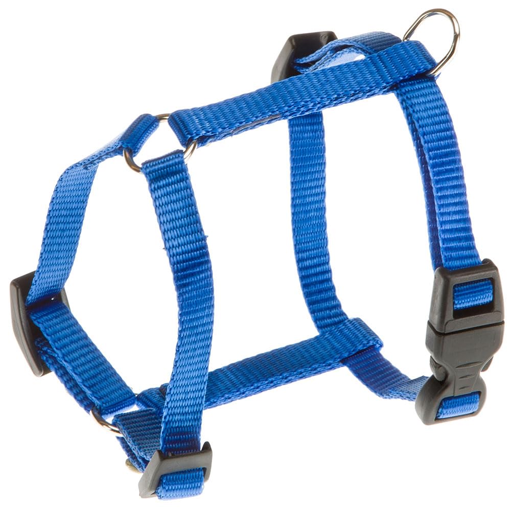 Ferplast Small Dog Harness CHAMPION XS, Cat Harness Adjustable in 3 Points, Easy to Wear, Chest 25-38 cm. Blue โ image 1
