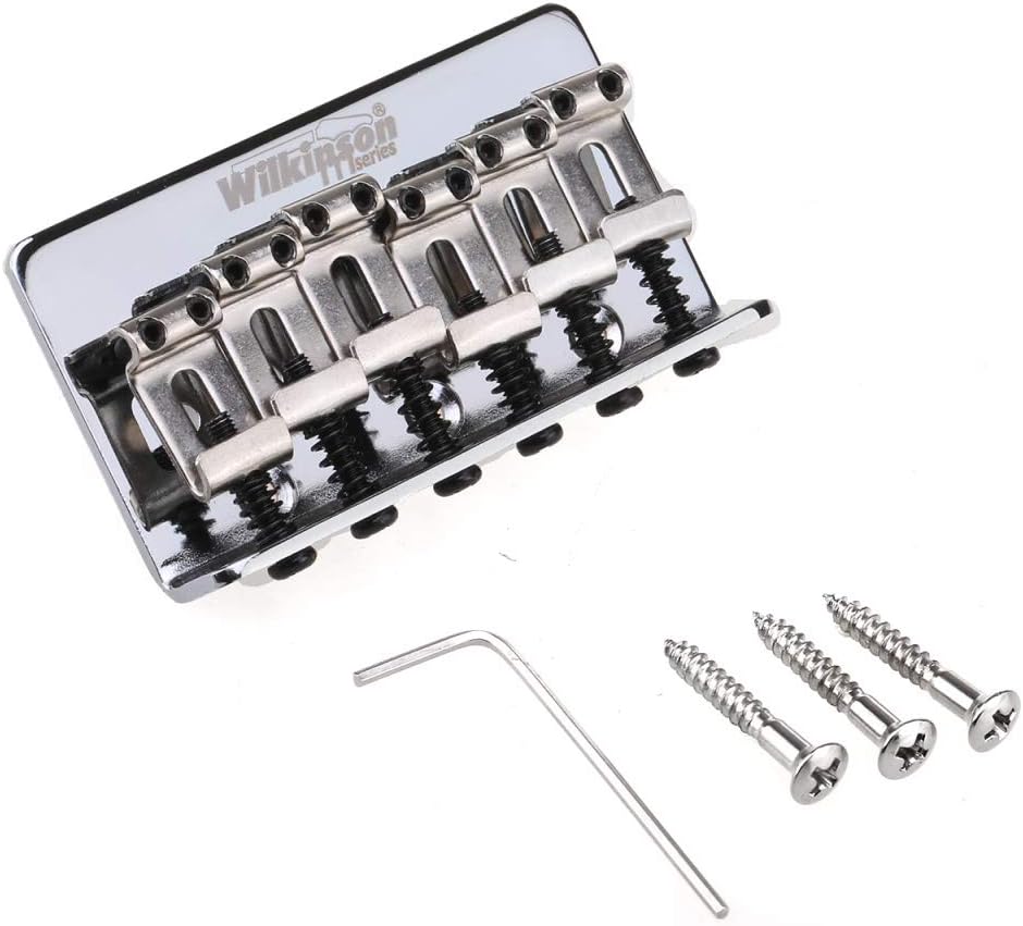 Acoustic & Classical Guitar Parts Fixed Hardtail Guitar Bridge Top Load