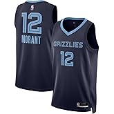 Ja Morant Memphis Grizzlies NBA Kids Youth 8-20 Navy Icon Edition Swingman Jersey