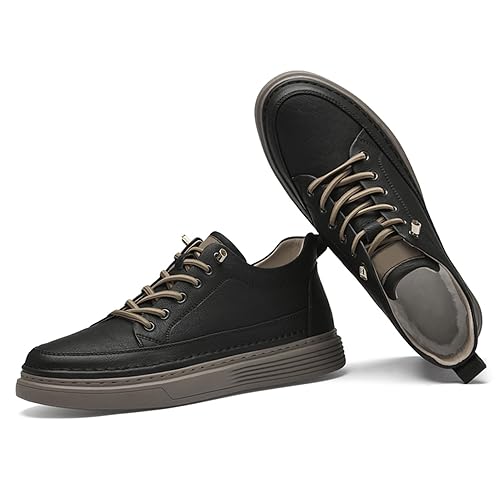 Winter Elevator Shoes for Men Height Increase with Warm Fur Lined Men's  Invisible Height Increasing Elevator Sneakers Inches Taller Height  Slip-on