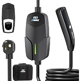 EVDANCE Level 2 Tesla Charger 32A, 7.68kW Portable Electric Vechile Chariging Station