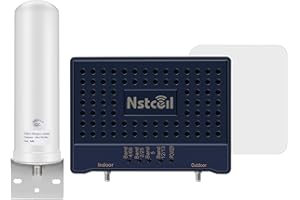 NSTCELL Cell Phone Signal Booster for Home| Cell Signal Repeater Boosts 5G/4G US Carriers | FCC Approved Cell Booster - up to 5000 sq ft