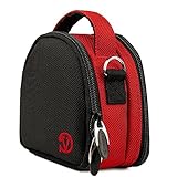 Red DBPower Action Camera Waterproof EX5000 / X1HD12MP Top Handle CrossBody Handbag Accessories Camera Case