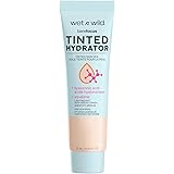 Wet n Wild, Bare Focus Tinted Hydrator Tinted Skin Veil Nourishing Foundation Hyaluronic Acid, Light Medium, 0.91 Fl Oz