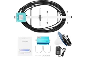 Cell Phone Booster for Home, Cell Phone Signal Booster Kit, Signal Amplifier for Canada - Up to 538.2-2152.8 Sq Ft, for Band 