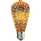 2x LED Feuerwerk Glühbirne E27 - 3D Effekt Lampe 85-265V Weihnachtsbeleuchtung