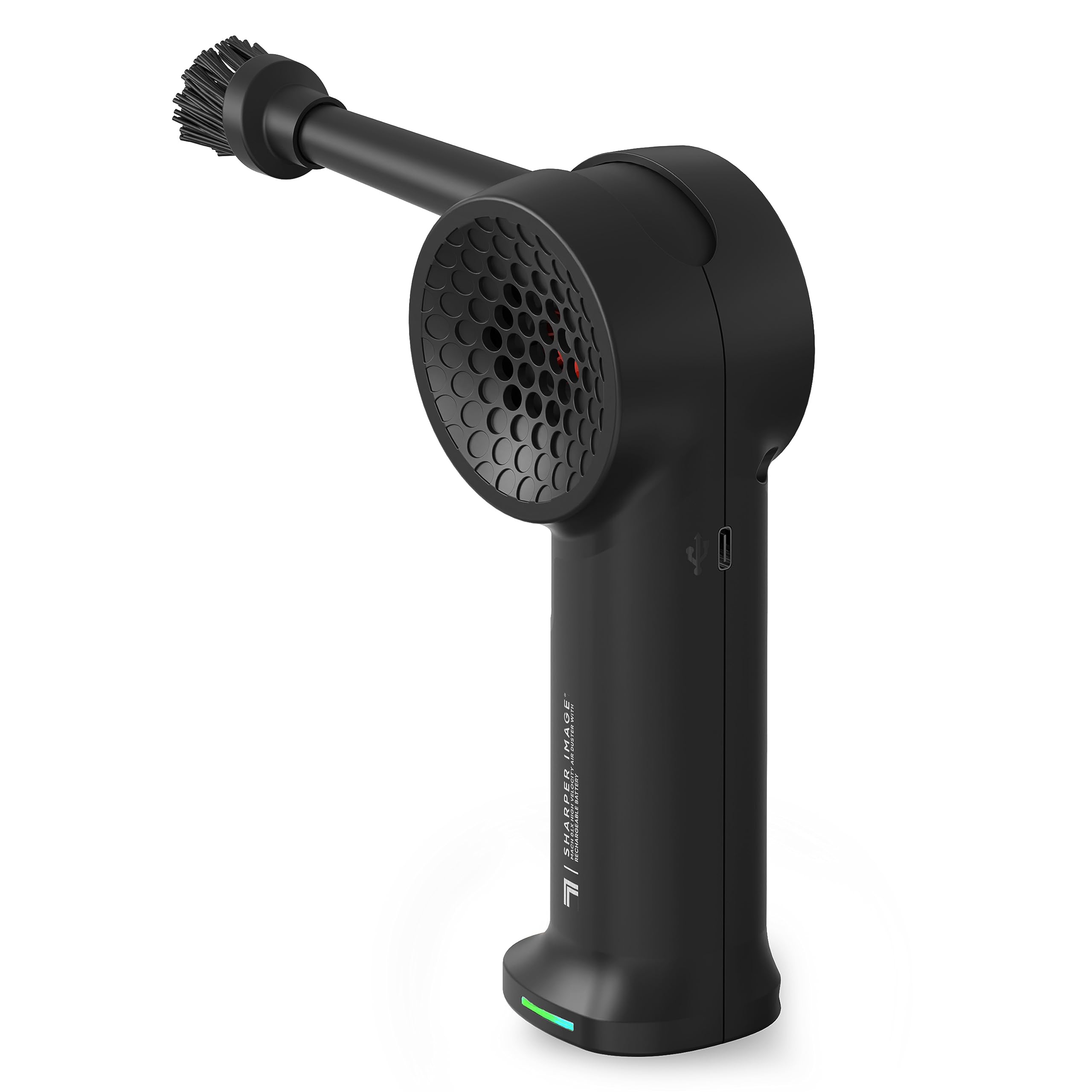 Photo 1 of Sharper Image MACH 01X High Velocity Compressed Air Duster, Rechargeable, Rotating Design, Cleaning Tool