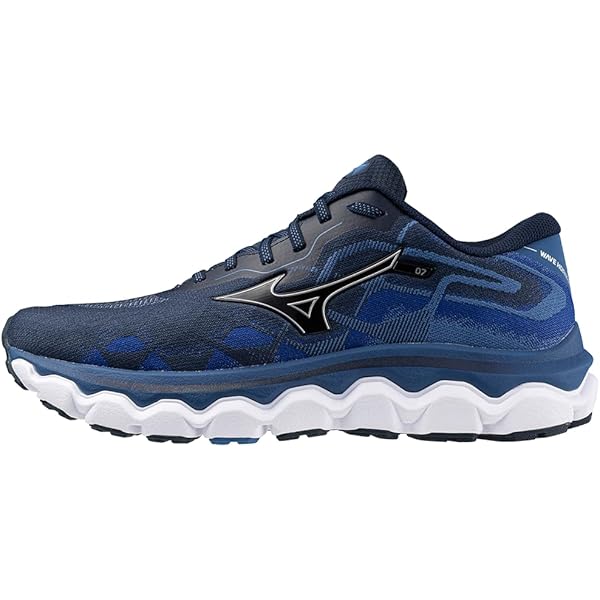【みみ】 Amazon.com | Mizuno Womens Wave Sky 7 Running Shoe, Black