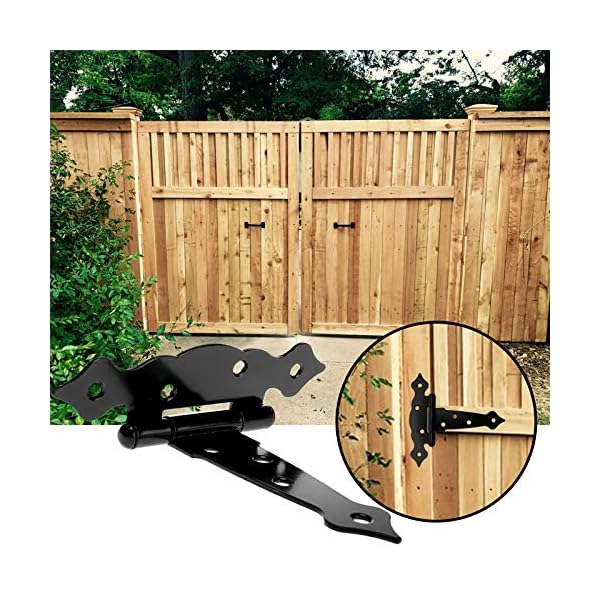 Heavy Duty 4 Pack Strap Hinges Shed Door Hinges Barn Door Hinges Gate Barns Tee Hinges with