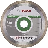 Bosch Diamond Cutting Disc Standard for Ceramic Ø150 x 22,23 x 1,6 x 7 mm