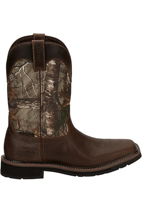 Stampede Camo WaterProof Work Boot 