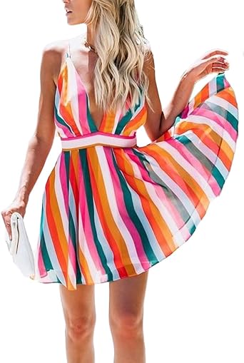 multi colored sundress