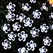 LightsEtc 15.7 Feet 20 LED White Solar Blossom String Lights for Home, Holiday Decoration