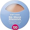 Ruby Kisses No More Blemish Face Powder with Salicylic Acid Korean Makeup Matte Finish Full Coverage Pressed Powder (Classic Ivory)