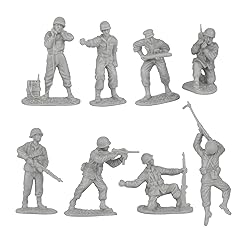 BMC CTS WW2 US Infantry Plastic Army Men - 33pc