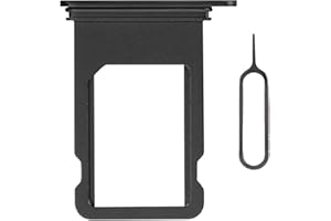 Risidamoy Single SIM Card Tray Midnight Replacement for iPhone SE 3rd Generation Sim Card Holder Adapter for iPhone SE 2022 with SIM Ejector US Version for iPhone SE3 A2595 A2782 A2783 A2784 A2785