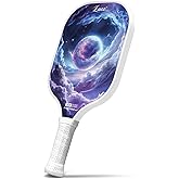 LUZZ Pickleball Paddles, T700 Carbon Fiber Pickleball Paddle Sandblasted Surface with Honeycomb Core Pickle Ball Rackets for Beginners Increased Spin Strength & Control Stability
